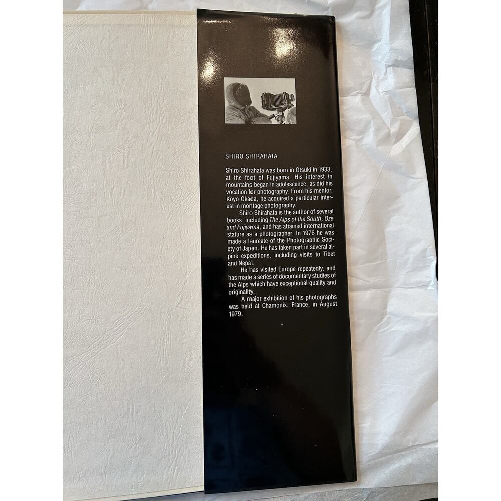 The Alps Shiro Shirahata Hardcover Vintage 1980 Photography Coffee Table Book - Picture 4 of 11